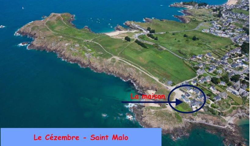 Le Cezembre - Vue 180 Baie St Malo Villa Saint-Malo Eksteriør billede